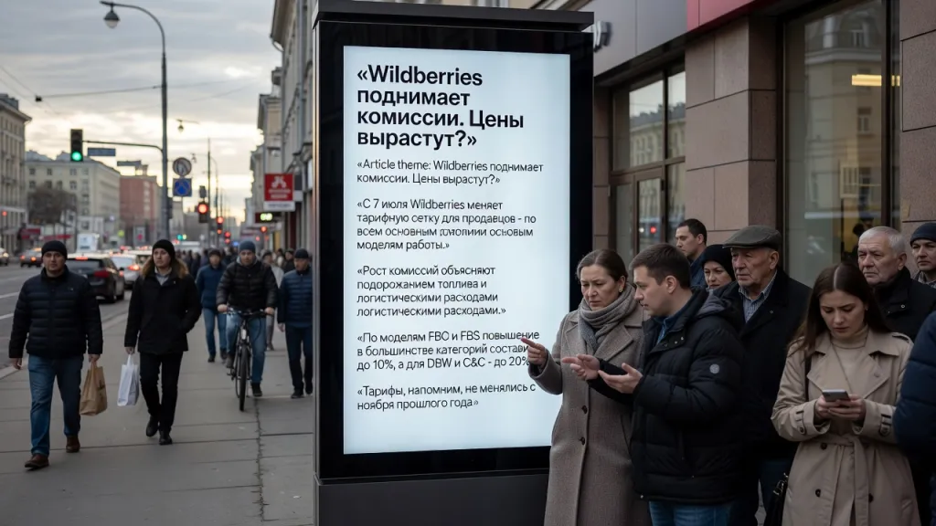 Wildberries поднимает комиссии. Цены вырастут?